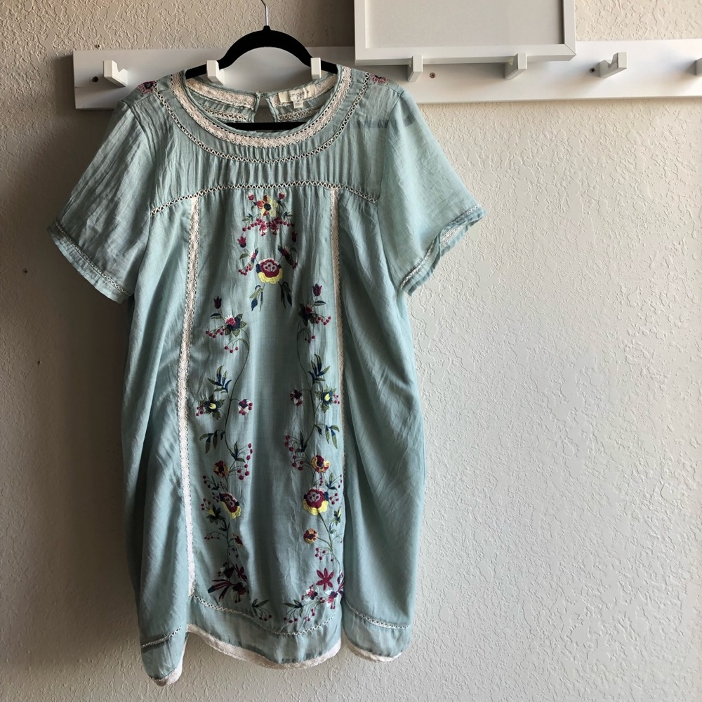 Embroidered Umgee Shift Dress